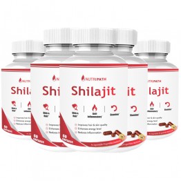 Nutripath Shilajit Extract - 5 Bottle 